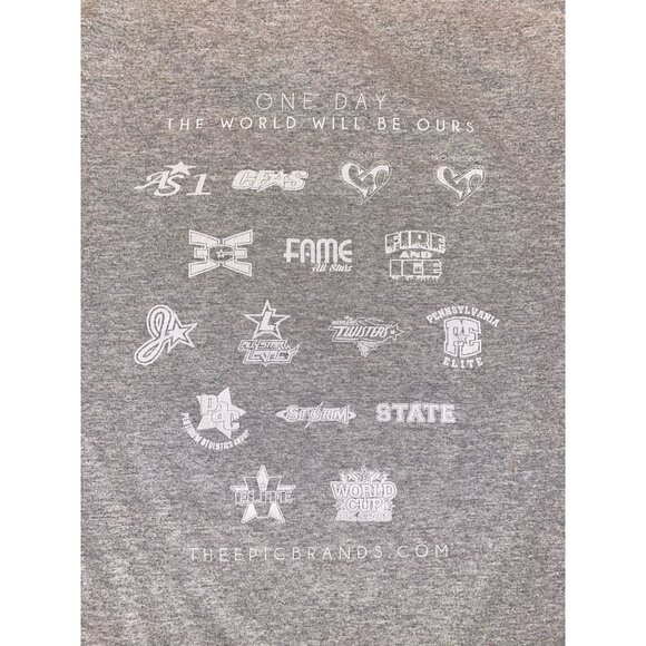 2016 Future 5 Battle At The Boardwalk Nationals Gildan Ultra Cotton Gray T-Shirt - Picture 4 of 4